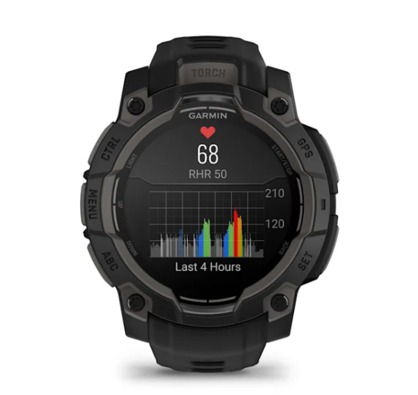 Garmin INSTINCT 3, 45 мм, AMOLED черные Garmin INSTINCT 3, 45 мм, AMOLED черные