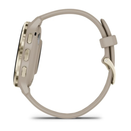 Garmin VENU 3S цвета "французский серый" с золотистым безелем Garmin VENU 3S цвета "французский серый" с золотистым безелем