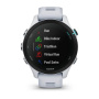 Garmin FORERUNNER 255S Music с белым ремешком Garmin FORERUNNER 255S Music с белым ремешком