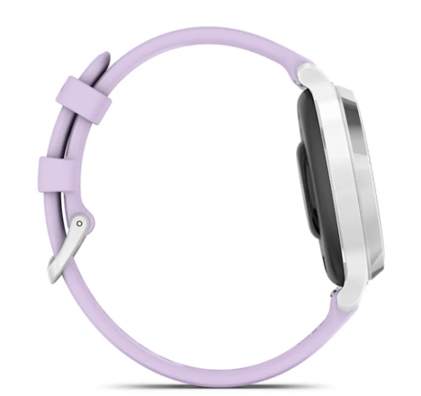 Garmin LILY 2 Active Серебристые с фиолетовым силиконовым ремешком Jasmine Garmin LILY 2 Active Серебристые с фиолетовым силиконовым ремешком Jasmine