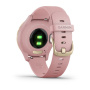 Garmin VIVOMOVE 3S золотистый циферблат с розовым ремешком Garmin VIVOMOVE 3S золотистый циферблат с розовым ремешком
