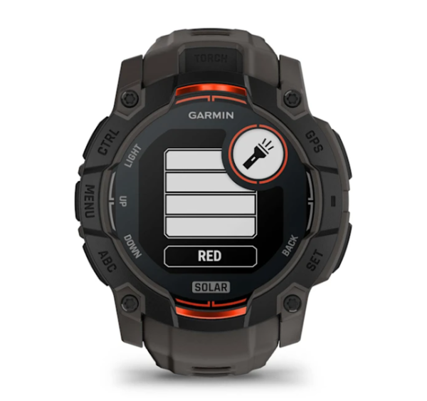 Garmin INSTINCT 3, 50 мм, Solar, Black with Charcoal Band Garmin INSTINCT 3, 50 мм, Solar, Black with Charcoal Band