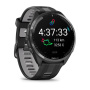 Garmin  FORERUNNER 965 черные, темно-серый DLC титановый безель, с черным ремешком
