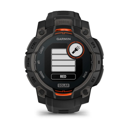 Garmin INSTINCT 3, 45 мм, Solar, Black with Black Band Garmin INSTINCT 3, 45 мм, Solar, Black with Black Band
