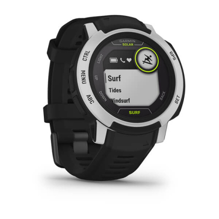 Garmin INSTINCT 2 Solar Surf черный с белым безелем
