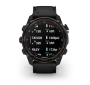 Garmin DESCENT MK3i  Cерый DLC из титана с черным силиконовым ремешком 51 mm
