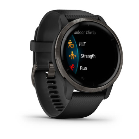Garmin VENU 2 черные с серым безелем