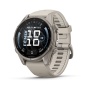Часы Garmin Fenix 9 - 43 мм, титановый, туманно-серый силиконовый ремешок