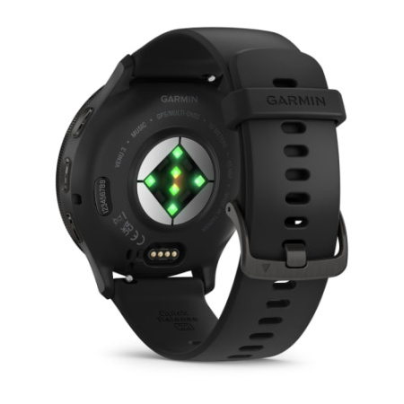 Garmin VENU 3 черные с серым безелем Garmin VENU 3 черные с серым безелем