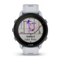 Garmin FORERUNNER 955 Solar с белым ремешком Garmin FORERUNNER 955 Solar с белым ремешком