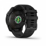 Garmin  FENIX 7X Pro Sapphire Solar Edition Титановый угольно-серый корпус с DLC-покрытием и черным ремешком