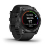 Garmin FENIX  7X Pro Solar Edition серый корпус и черным ремешком Garmin FENIX  7X Pro Solar Edition серый корпус и черным ремешком