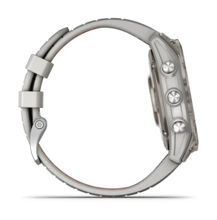 Garmin FENIX 7 Pro Sapphire Solar титан с браслетом туманно-серого цвета