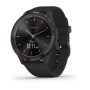 Garmin VIVOMOVE 3 черные с черным силиконовым ремешком Garmin VIVOMOVE 3 черные с черным силиконовым ремешком