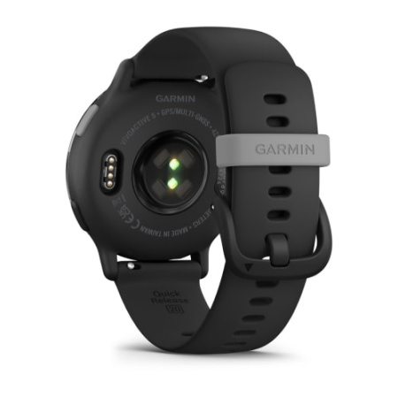 Garmin VIVOACTIVE 5 черные с серым безелем и силиконовым ремешком Garmin VIVOACTIVE 5 черные с серым безелем и силиконовым ремешком