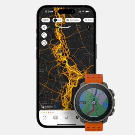 Suunto Vertical Titanium Solar Canyon, оранжевые Suunto Vertical Titanium Solar Canyon, оранжевые