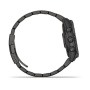 Garmin FENIX 7 Sapphire Solar титановый угольно-серый DLC с угольно-серым титановым DLC браслетом