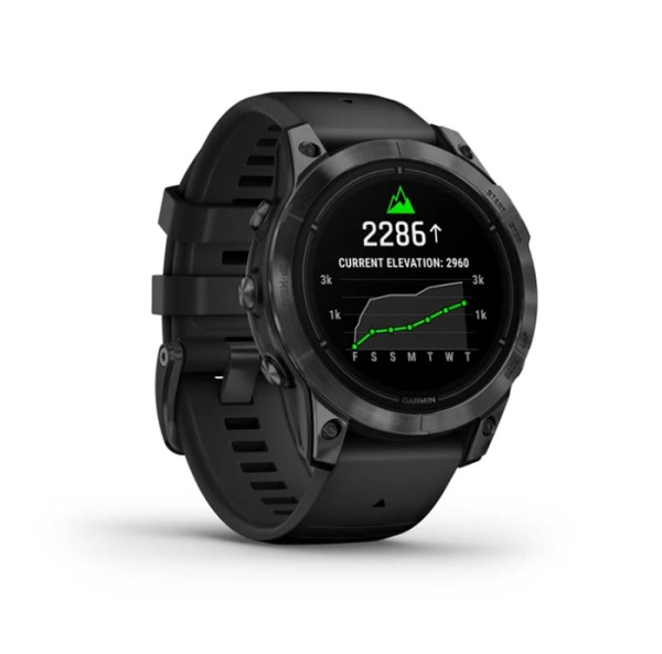 Garmin  Epix™ Pro (Gen 2)  Standard Edition DLC  с черным ремешком Garmin  Epix™ Pro (Gen 2)  Standard Edition DLC  с черным ремешком