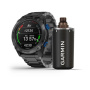 Garmin DESCENT MK2I Комплект, титановые с DLC-покрытием и черным титановым ремешком + датчик Descent T1