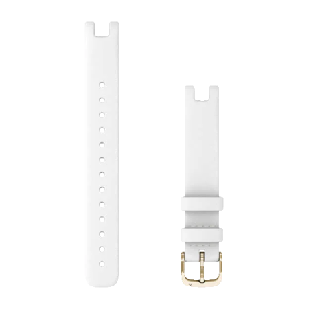 Garmin LILY 14 ММ (кожаный) белый, итальянская кожа с кремово-золотистой застежкой Garmin LILY 14 ММ (кожаный) белый, итальянская кожа с кремово-золотистой застежкой