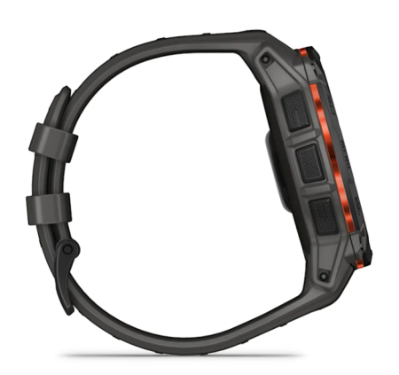 Garmin INSTINCT 3, 50 мм, Solar, Black with Charcoal Band