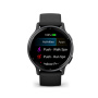 Garmin VIVOACTIVE 5 черные с серым безелем и силиконовым ремешком Garmin VIVOACTIVE 5 черные с серым безелем и силиконовым ремешком