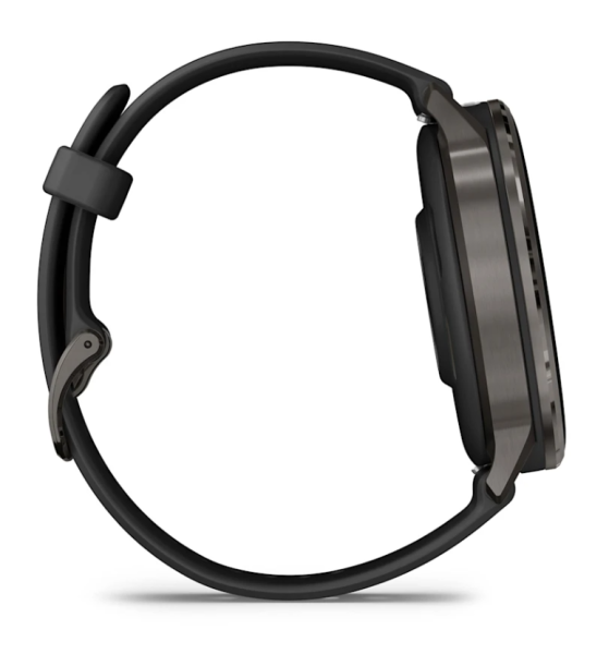 Garmin VENU 4 45 mm, Slate with Black Silicone Band Garmin VENU 4 45 mm, Slate with Black Silicone Band