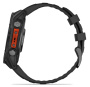 Garmin Fenix 8, 47 мм, AMOLED, Slate Gray with black силиконовый ремешок