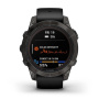 Garmin FENIX 7 Pro Sapphire Solar титан DLC Carbon Grey с черным браслетом