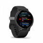 Garmin VIVOACTIVE 5 черные с серым безелем и силиконовым ремешком Garmin VIVOACTIVE 5 черные с серым безелем и силиконовым ремешком