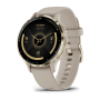 Garmin VENU 3S цвета "французский серый" с золотистым безелем Garmin VENU 3S цвета "французский серый" с золотистым безелем