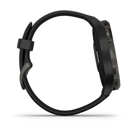 Garmin VIVOMOVE 3 черные с черным силиконовым ремешком Garmin VIVOMOVE 3 черные с черным силиконовым ремешком