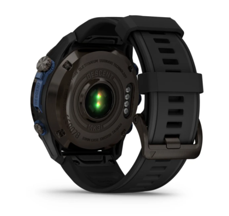Garmin DESCENT MK3i  Cерый DLC из титана с черным силиконовым ремешком 51 mm