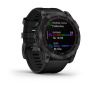 Garmin FENIX 7X Solar серый с черным ремешком