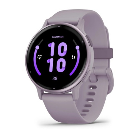Garmin VIVOACTIVE 5 цвет орхидеи с металлическим безелем и силиконовым ремешком Garmin VIVOACTIVE 5 цвет орхидеи с металлическим безелем и силиконовым ремешком
