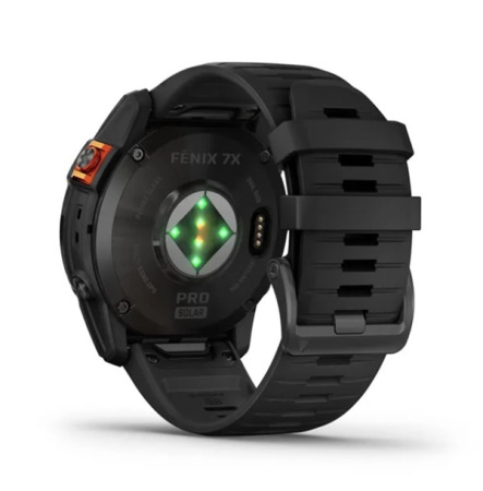 Garmin FENIX  7X Pro Solar Edition серый корпус и черным ремешком Garmin FENIX  7X Pro Solar Edition серый корпус и черным ремешком