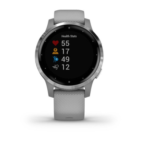 Garmin VIVOACTIVE 4S серые с серебристым безелем