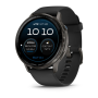 Garmin D2 Air X15 Slate with Black Silicone Band