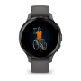 Garmin VENU 3S серый с темно-серым безелем Garmin VENU 3S серый с темно-серым безелем