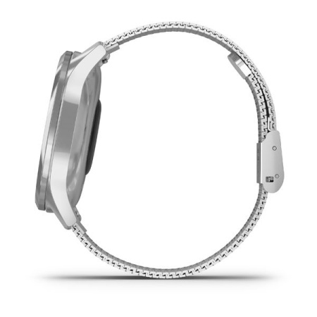 Garmin VIVOMOVE LUXE серебристый с серебристым ремешком Garmin VIVOMOVE LUXE серебристый с серебристым ремешком