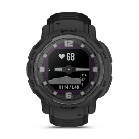 Garmin INSTINCT Crossover Solar - Tactical Edition, черный