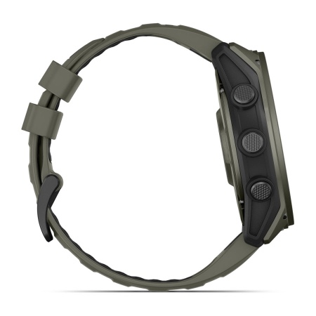 Часы Garmin Tactix 8 - 51 мм, Amoled, Cerakote Coating, оливково-серый