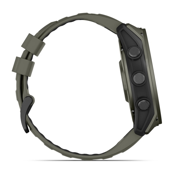 Часы Garmin Tactix 8 - 51 мм, Amoled, Cerakote Coating, оливково-серый