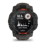 Garmin INSTINCT 3, 50 мм, Solar, Black with Charcoal Band
