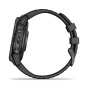 Garmin FENIX 7 Pro Sapphire Solar титан DLC Carbon Grey с черным браслетом