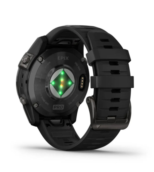 Garmin  Epix™ Pro (Gen 2)  Standard Edition DLC  с черным ремешком Garmin  Epix™ Pro (Gen 2)  Standard Edition DLC  с черным ремешком