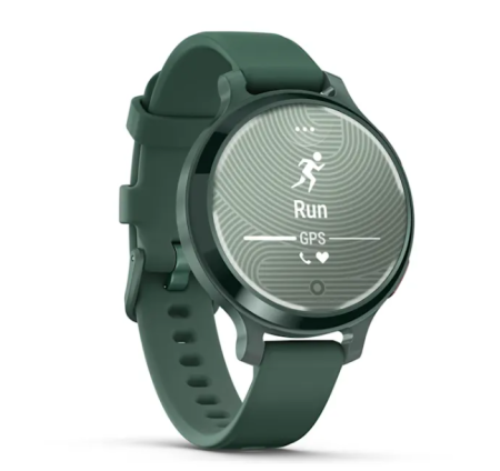 Garmin LILY 2 Active Яшмово-зеленые с яшмово-зеленым силиконовым ремешком