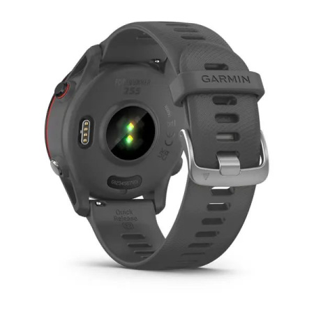 Garmin FORERUNNER 255 с темно-серым ремешком