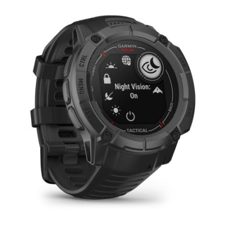 Garmin INSTINCT 2X Solar Tactical Edition, черный