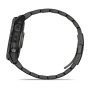 Garmin FENIX 7X Sapphire Solar титановый угольно-серый DLC с угольно-серым титановым DLC браслетом
